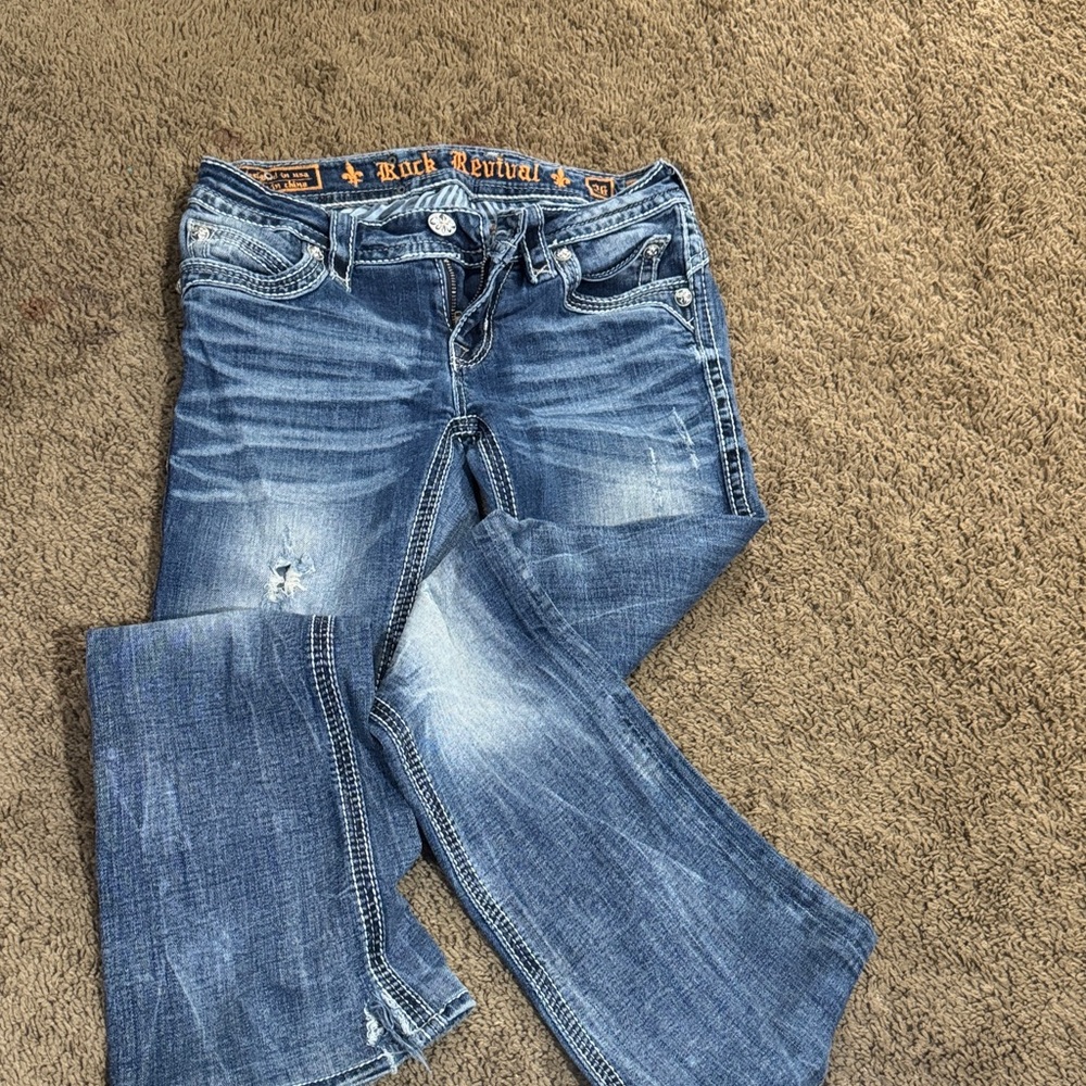 Rock Revival Women's Blue Jeans